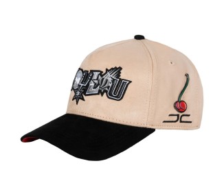 Cap Lou Lou Cherry Beige Black JC Hats