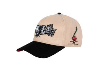 Cap Lou Lou Cherry Beige Black JC Hats