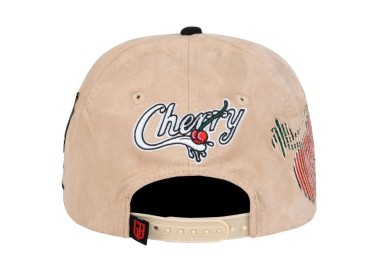 Cap Lou Lou Cherry Beige Black JC Hats