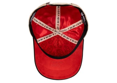 Cap Lou Lou Cherry Beige Black JC Hats