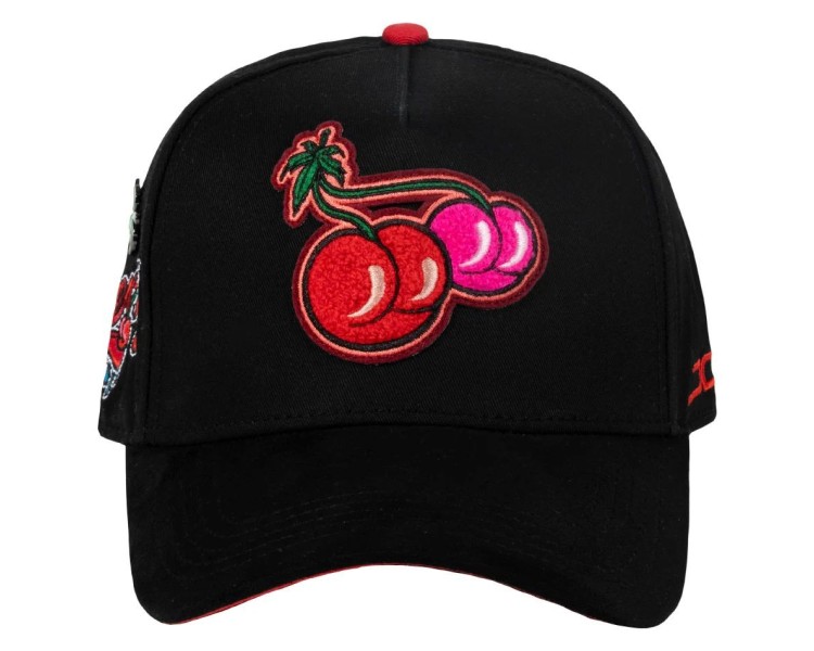 Cap Lou Lou Cherry Black JC Hats