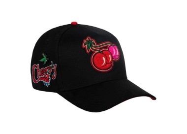 Cap Lou Lou Cherry Black JC Hats