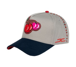 Cap Lou Lou Cherry Gray JC Hats