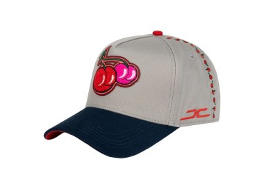 Cap Lou Lou Cherry Gray JC Hats