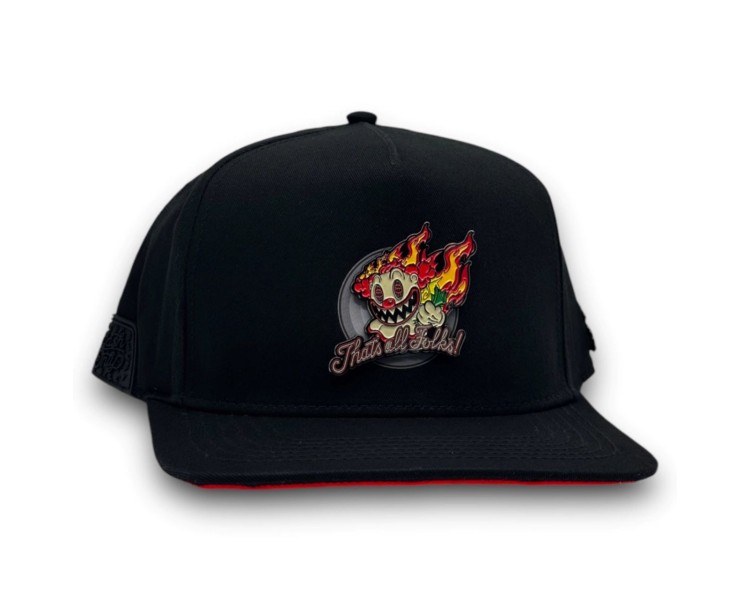 GORRA CASH ONLY / CLOWN FIRE BLACK