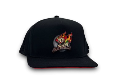 Cap Clown Fire Black Cash Only