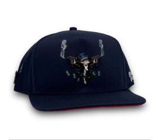 Cap Plata o Plomo Navy Cash Only