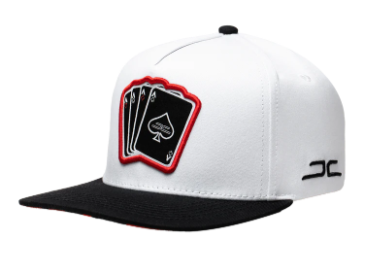 Cap Poker White JC Hats