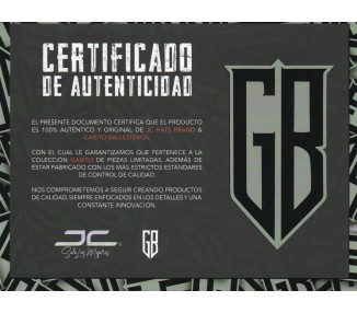 GORRA JC HATS / GABITO BALLESTEROS BLACK