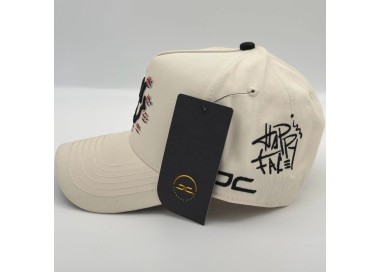 GORRA JC HATS / HAPPY FACE BEIGE