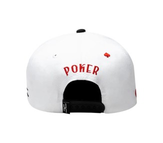 Cap Poker White JC Hats