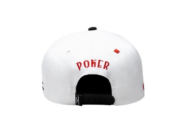 Cap Poker White JC Hats