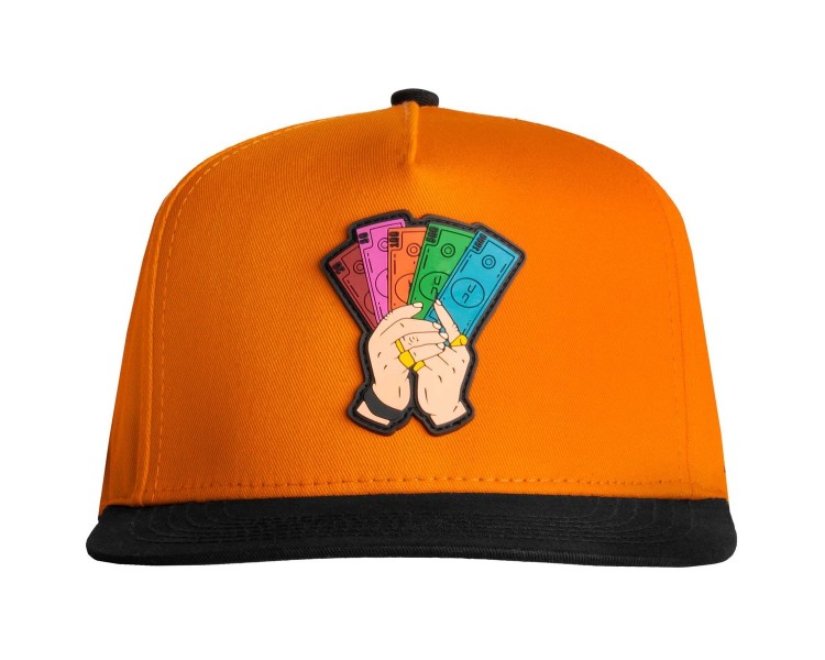 Cap Never Look Back Orange JC Hats