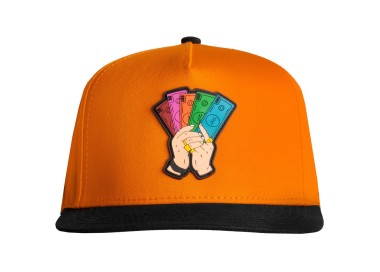 GORRA JC HATS / NEVER LOOK BACK ORANGE