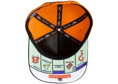 Cap Never Look Back Orange JC Hats