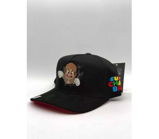 GORRA BIG BOSS / SUPER CHAPO BROS BLACK RED