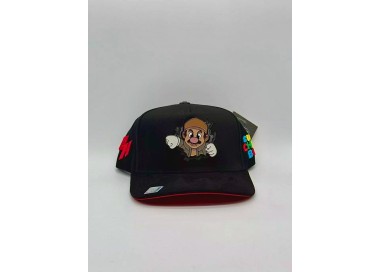 GORRA BIG BOSS / SUPER CHAPO BROS BLACK RED
