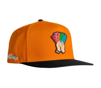 Cap Never Look Back Orange JC Hats