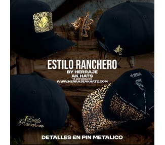 GORRA HERRAJE AK HATS / ESTILO RANCHERO