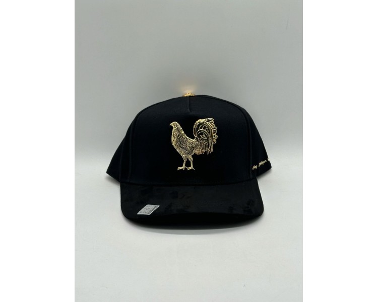 GORRA BIG BOSS / GALLO DORADO BLACK