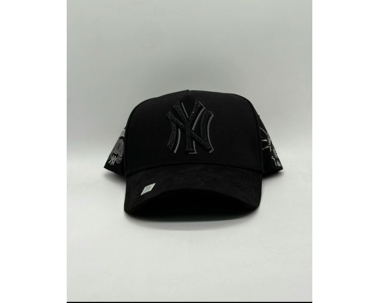 GORRA KEVIN HATS / NY CRYSTALS BLACK GORRA KEVIN HATS / NY CRYSTALS BLACK