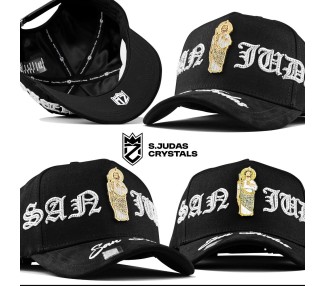 GORRA MZ HATS / SAN JUDAS CHROME CRYSTALS