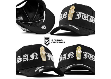 GORRA MZ HATS / SAN JUDAS CHROME CRYSTALS