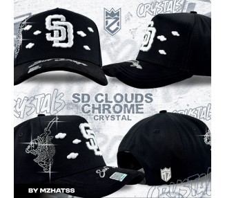 GORRA MZ HATS / SD CLOUDS CHROME CRYSTALS
