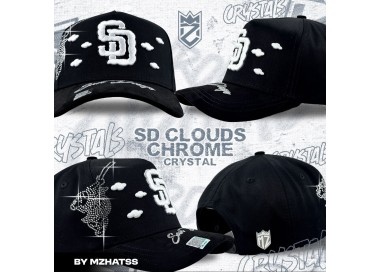 GORRA MZ HATS / SD CLOUDS CHROME CRYSTALS