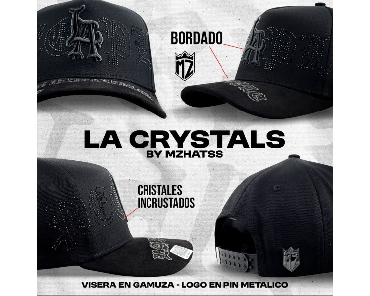 GORRA MZ / LA PEOPLE BLACK CRYSTALS GORRA MZ / LA PEOPLE BLACK CRYSTALS