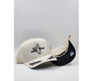 GORRA CASH ONLY / CRIME SOCIETY BEIGE