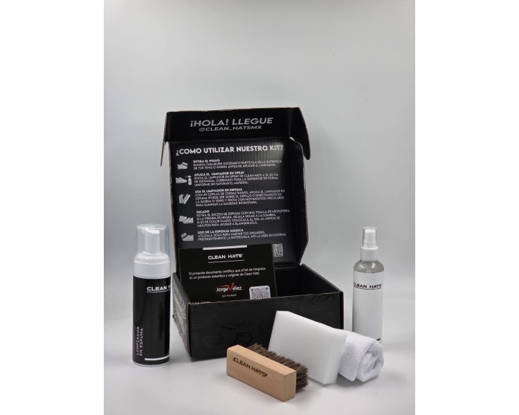 KIT LIMPIEZA GORRAS Y SNEAKERS
