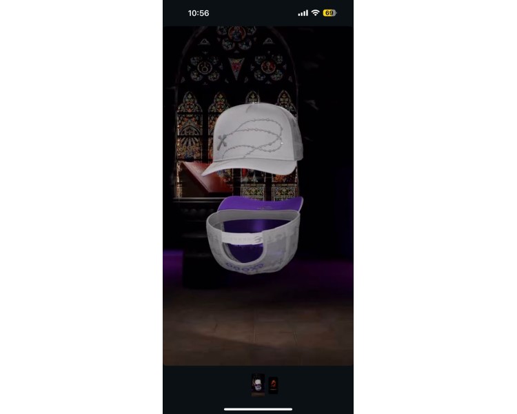 GORRA JC CAPS / EXODO 14-14 BLANCA FULL SET