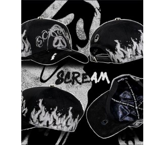 GORRA EL BARBAS HATS / SCREAM BLACK